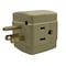 Projex Plug Adapter, Outlet Tap, 5-15P, Ivory AB-26/11PRJ - alternate 1
